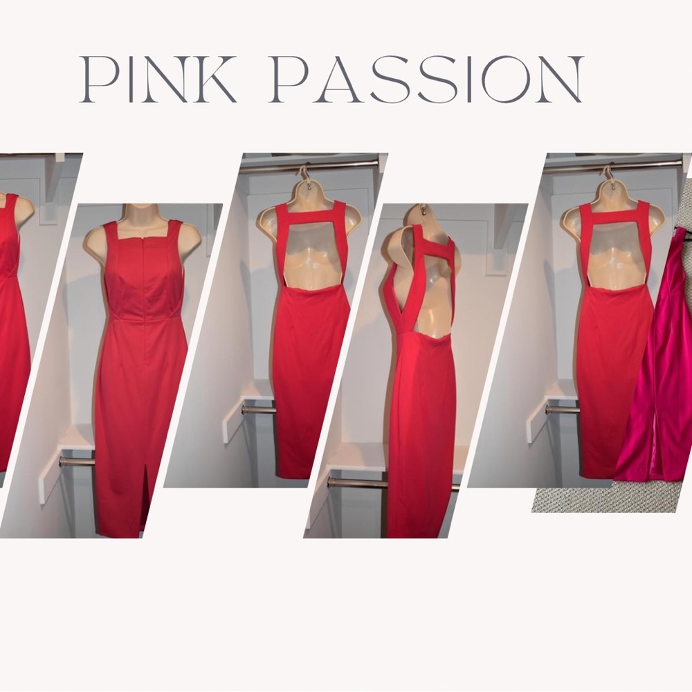 hot pink passion AQAQ dress